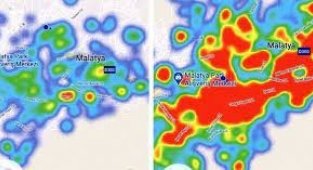 Korona virüs haritasında Malatya 1 ayda mavi ve yeşile döndü