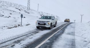 Malatya'da karla mücadele çalışmaları başladı