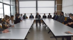 Profesör Beytur'dan çalışma arkadaşlarına veda