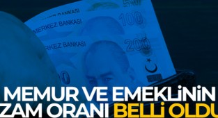 2022 memur ve emekli maaş zam oranı belli oldu