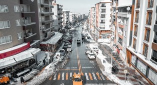 Ana Arterlerde Kar Kaldırma Çalışmaları Devam Ediyor