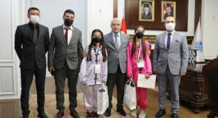Başkan Güder, Başarılı Sporcuları Ağırladı