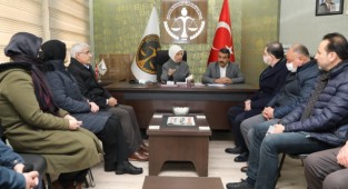 Başkan Güder ve Milletvekili Çalık'tan Hayırlı Olsun Ziyareti