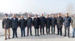 Başkan Gürkan, 35 metrelik yolda incelemelerde bulundu
