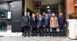 Başkan Gürkan’dan Türk Eğitim Sen Malatya Şubesine Ziyaret