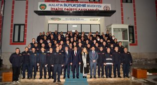 Başkan Gürkan, İtfaiye Daire Başkanlığı'nı ziyaret etti