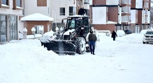 Başkan Zelyurt, kar çalışmalarını denetledi