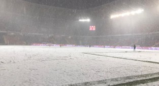 Gaziantep FK- Ö. K. Yeni Malatyaspor maçının ikinci yarısı ertelendi