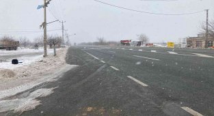 Malatya-Elazığ karayolunda ulaşım kontrollü sağlanıyor