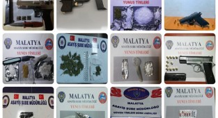 Malatya Emniyeti Yakalama Emri Olan 77 Kişiyi Yakaladı