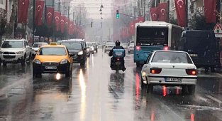 Malatya'da kar yağışı etkili oluyor