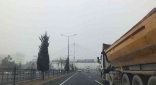 Malatya'da sis ulaşımı olumsuz etkiliyor