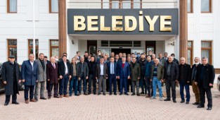 MASKİ Genel Müdürü Mert'ten Yazıhan'a Ziyaret