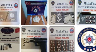 Polis Ekipleri Uyuşturucu ve Silah Ele Geçirdi
