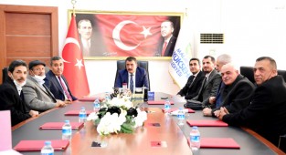 Pütürge’li Muhtarlardan Başkan Gürkan’a Teşekkür Ziyareti