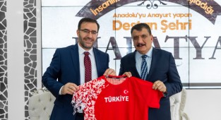TAF Başkanı Fatih Çintimar’dan Başkan Gürkan’a ziyaret