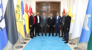Ülkü Ocaklarından Başkan Güder'e İade-İ Ziyaret