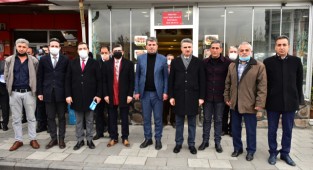 Vali Baruş, Cevatpaşa ve Yavuz Selim Mahalle Muhtarlarını Ziyaret Etti