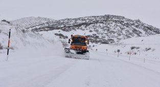 Yüksek kesimlerde Çığ uyarısı