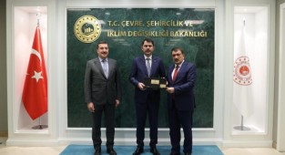 Başkan Gürkan, Ankara’da Bakan Kurum İle Bir Araya Geldi