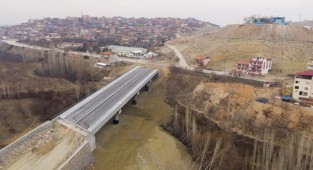 Başkan Gürkan, kuzey kuşak yolunda incelemelerde bulundu