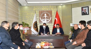 Başkan Gürkan, Seyyar Pazarcılar Esnaf Odasını Ziyaret Etti