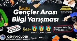 Battalgazi Belediyesi'nden Ödüllü Bilgi Yarışması