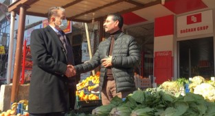 Şevket Keskin'den Pütürge Esnafına Ziyaret