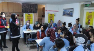 Malatya'da polis KADES'i anlattı