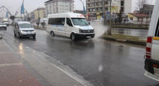 Malatya'da sağanak etkili oluyor
