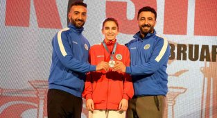 Malatyalı genç tekvandocu uluslararası turnuvada ikinci oldu