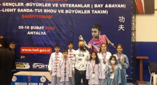 Malatyalı Wushu Kung Fu sporcuları 45 madalya ile dönüyor