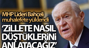 MHP Lideri Bahçeli'den muhalefete sert eleştiri