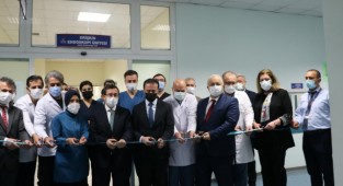 TÖTM'de Yetişkin Endoskopi Ünitesi'nin yeni yeri törenle açıldı