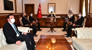Vergi Dairesi Başkanlığından Vali Baruş’a Ziyaret