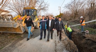 3 Mahallenin 30 Yıllık İçme Suyu Hattı Yenileniyor