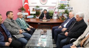 Güder'den Culha'ya hayırlı olsun ziyareti