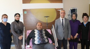 Karaciğer naklinden sonra obez olan hasta yeniden sağlığına kavuşuyor