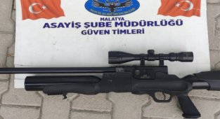 Malatya'da 26 silah ele geçirildi