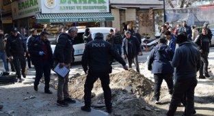 Malatya'da Doğalgaz Borusu Patladı
