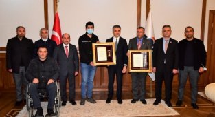 Malatya'da Gazilere Devlet Övünç Madalyası ve Beratı Verildi