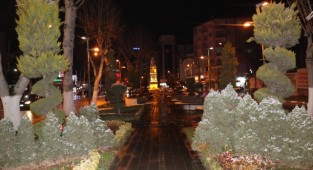 Malatya'da kar yağışı etkili oluyor