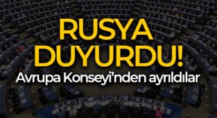 Rusya Avrupa Konseyi'nden Ayrıldı