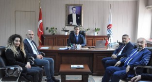 Sadıkoğlu'ndan yeni Vergi Dairesi Başkanı Balıkçı'ya ziyaret