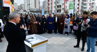 Semt pazarında ''Yöresel ürün satış ve kafe'' hizmete girdi