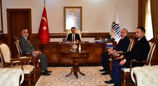 Serbest Muhasebeci Mali Müşavirler Odasından Vali Baruş'a Ziyaret