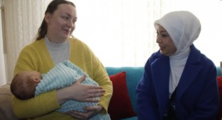 Ukrayna'da Yaşayan Türk Aile Malatya'ya Getirildi