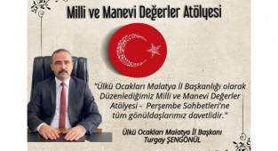 Ülkü Ocakları Malatya İl Başkanlığından Anlamlı Faaliyet