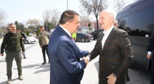 Bakan Karaismailoğlu'ndan Başkan Gürkan'a ziyaret