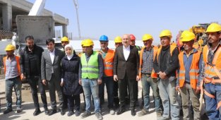 Bakan Karaismailoğlu, Yeni Havaalanı İnşaatını İnceledi